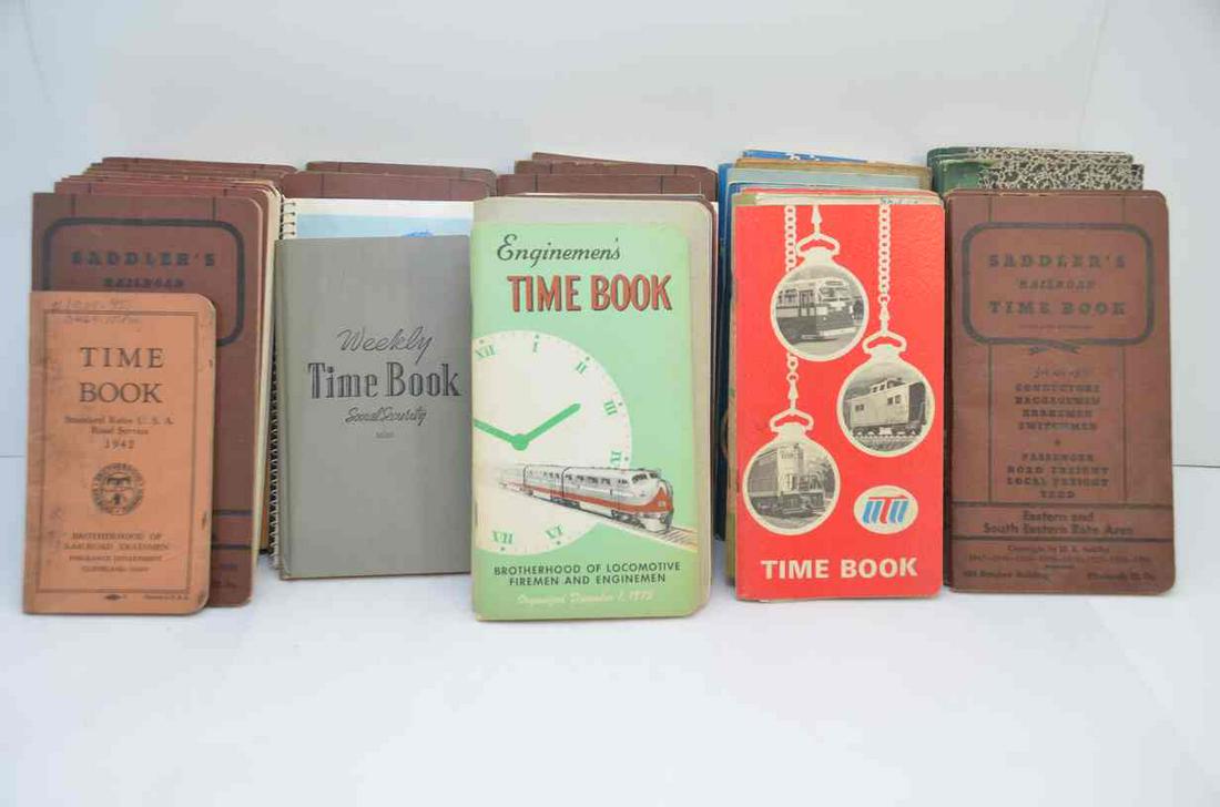 Railroad Time Book Lot (1 of 1)