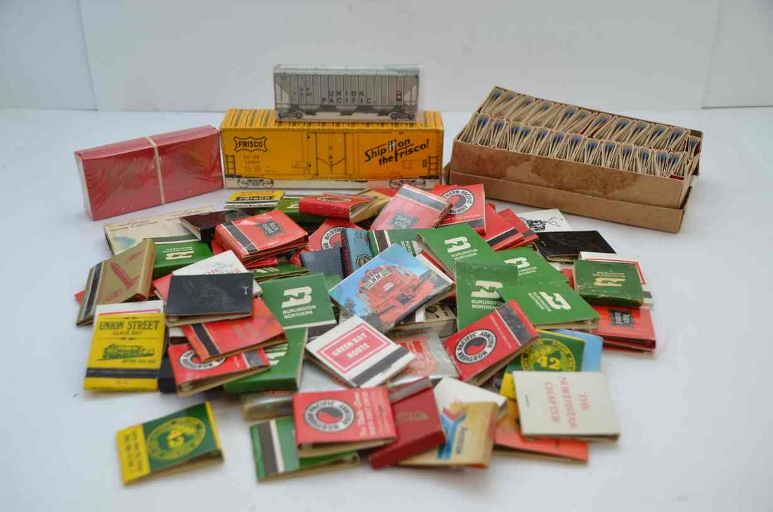 Railroad Matchbook Lot (1 of 4)