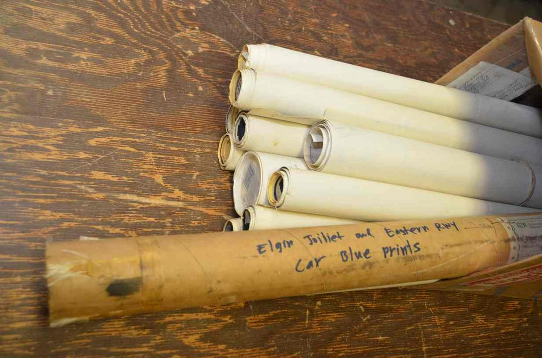 Railroad Blueprints Lot (1 of 3)