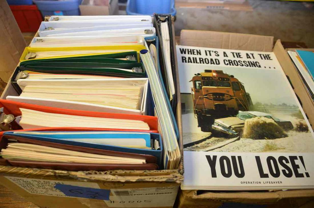 Huge Lot of Railroad Equipment Manuals and Binders: This is a huge lot of several hundred railroad equipment manuals that supply items to railroads around the USA. They include the likes of Rexnord, Timken, Western Cullen, ACF, Geismar, Atlantic Track 