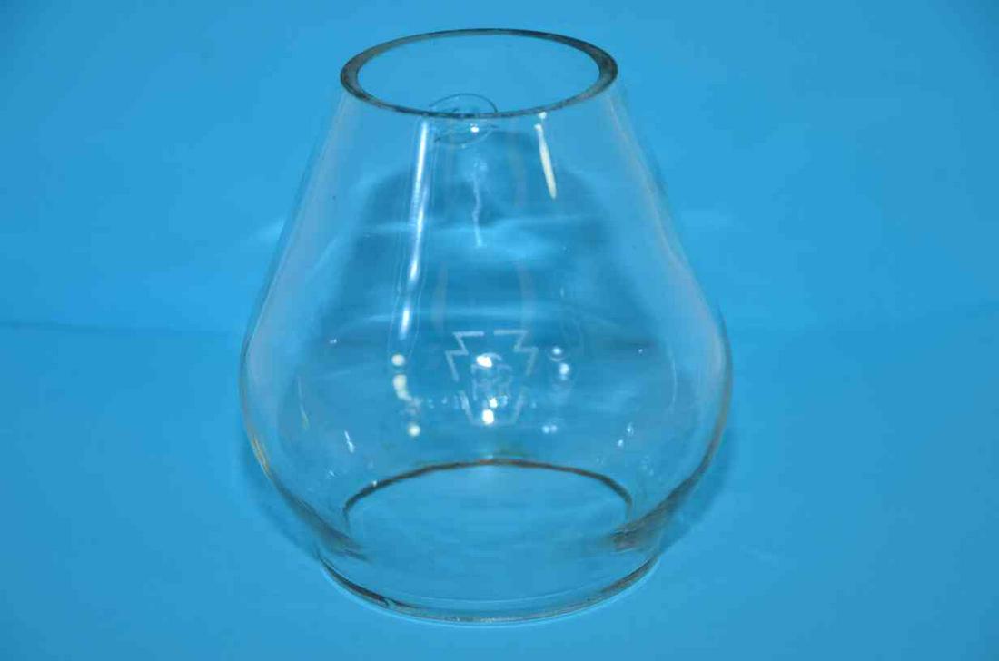 Pennsylvania RR Etched Corning Lantern Globe (1 of 3)