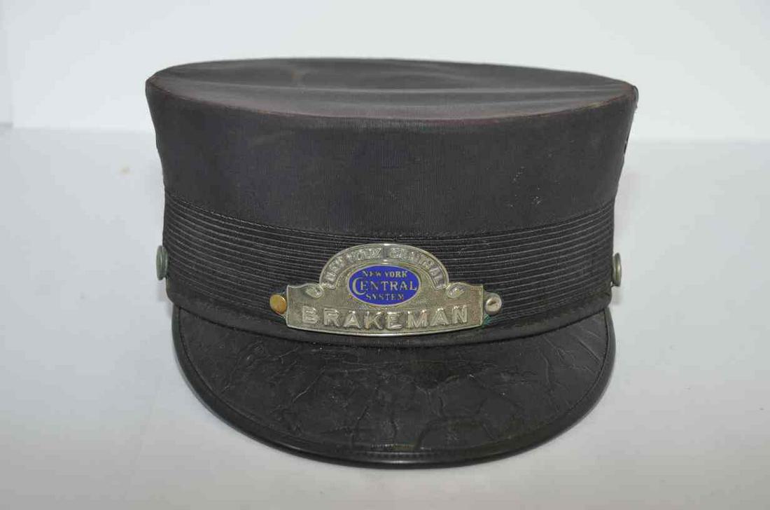 New York Central RR Brakeman’s Cap (1 of 3)