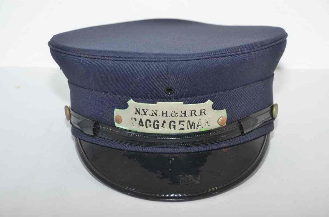 New York New Haven and Hartford RR Baggageman’s Cap (1 of 3)