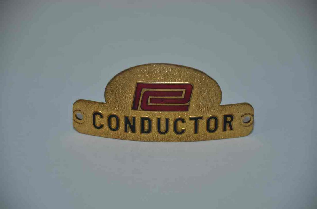 Penn Central RR Conductors Badge (1 of 2)