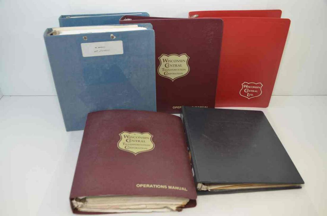 Wisconsin Central RR Paper and Ephemera Lot 2 (1 of 12)