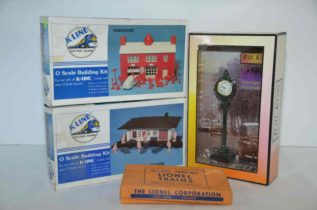 3 Rail King/K-Line O Scale Structures-New in Boxes! (1 of 5)