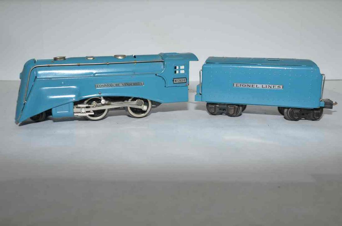 Lionel O Scale Commodore Vanderbilt #265E Steam Locomotive and Tender (1 of 11)