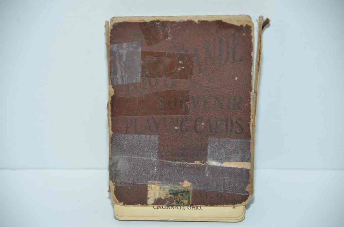 Denver and Rio Grande RR Playing Cards-1910 Set (1 of 5)