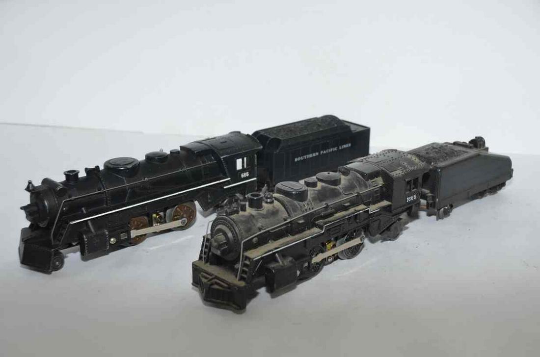 Five Matching Marx O Scale Locomotives and Tenders (1 of 4)