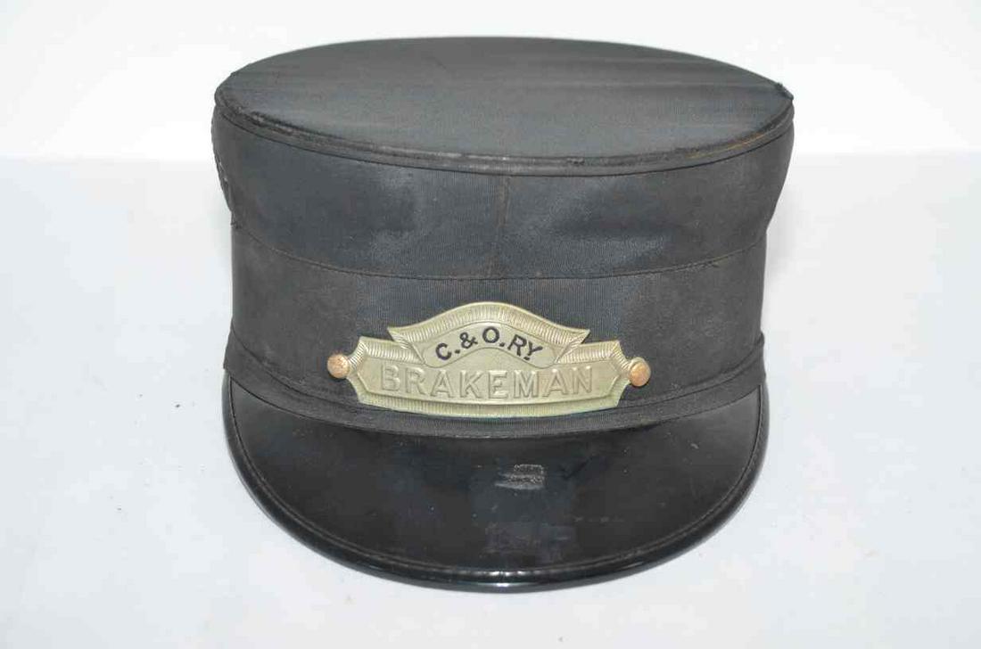 Chesapeake and Ohio RR Brakeman’s Cap (1 of 2)