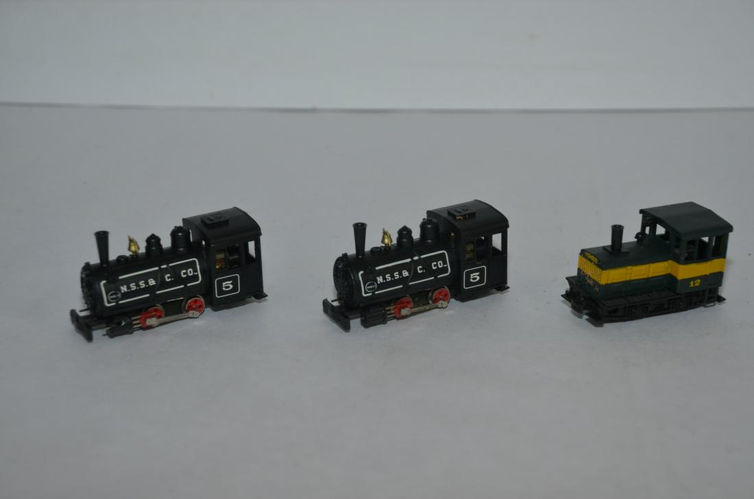 Minitrains Plymouth and 14 Ton Steamers-3 N Scale Locos (1 of 3)