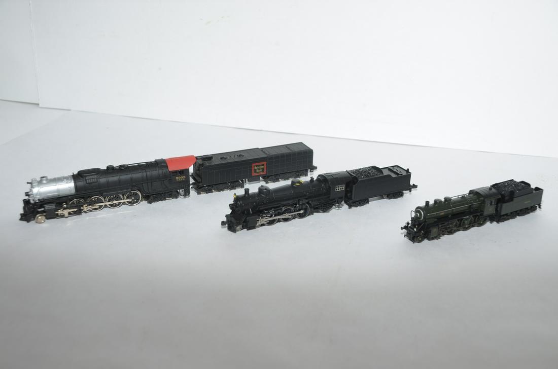 Three Different N Scale Diesel Locomotives (1 of 4)