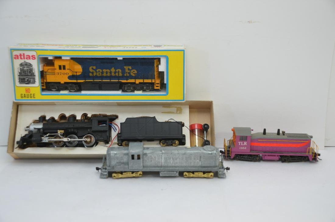 Four Miscellaneous Locomotives-HO Scale (1 of 2)
