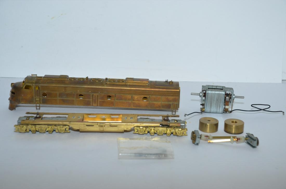 Two Trains Inc Brass Models-GE U50 and EMD E9 Diesels-HO Scale (1 of 3)