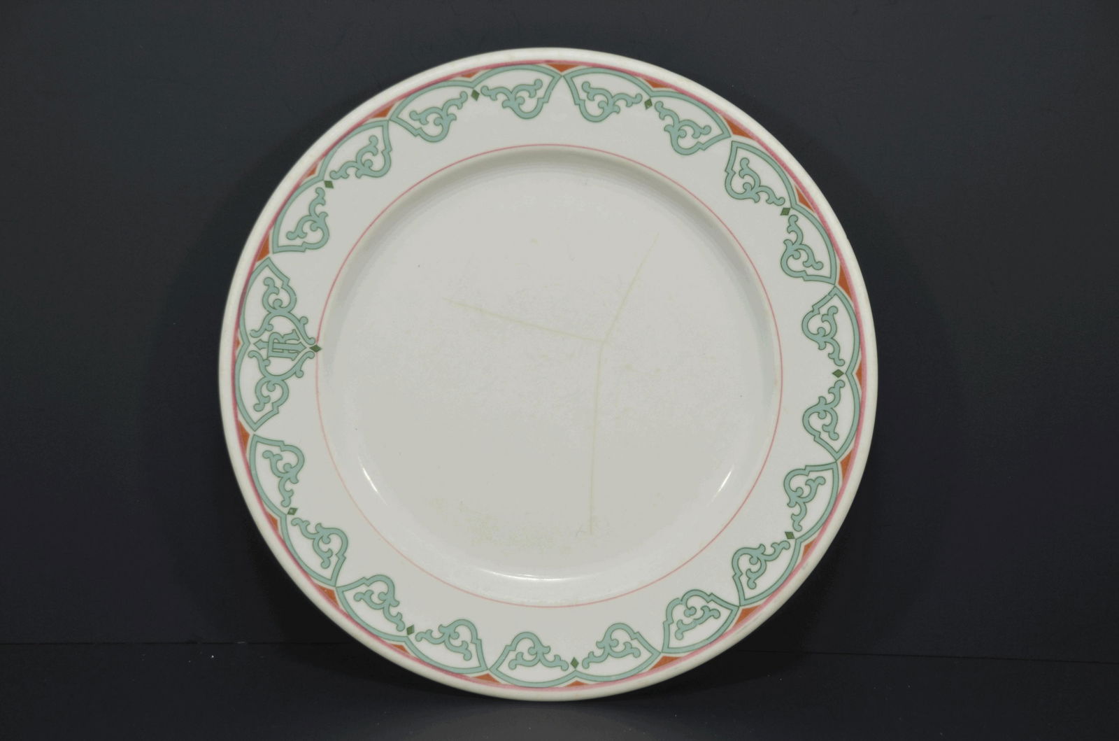 Rock Island RR Dinner Plate (1 of 3)
