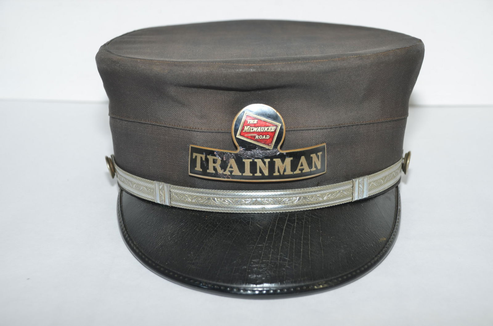 Milwaukee Road RR Trainmans Hat (1 of 4)