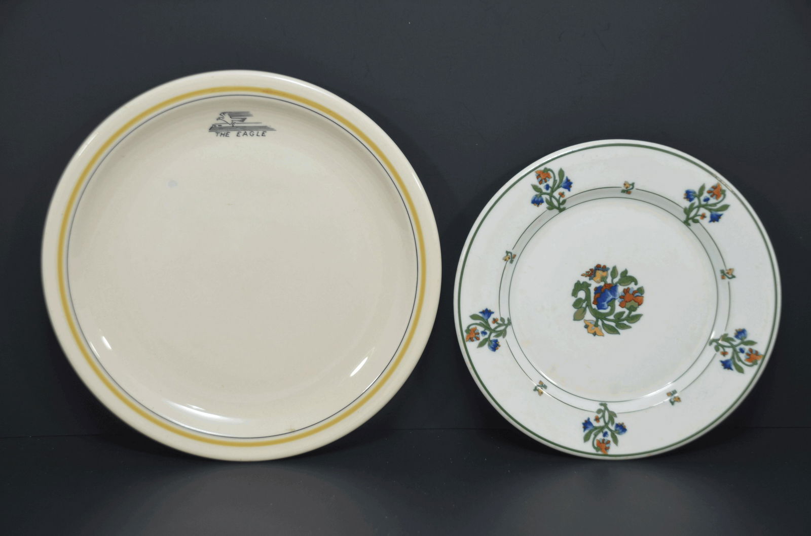 Two Missouri Pacific RR Dinner Plates (1 of 6)