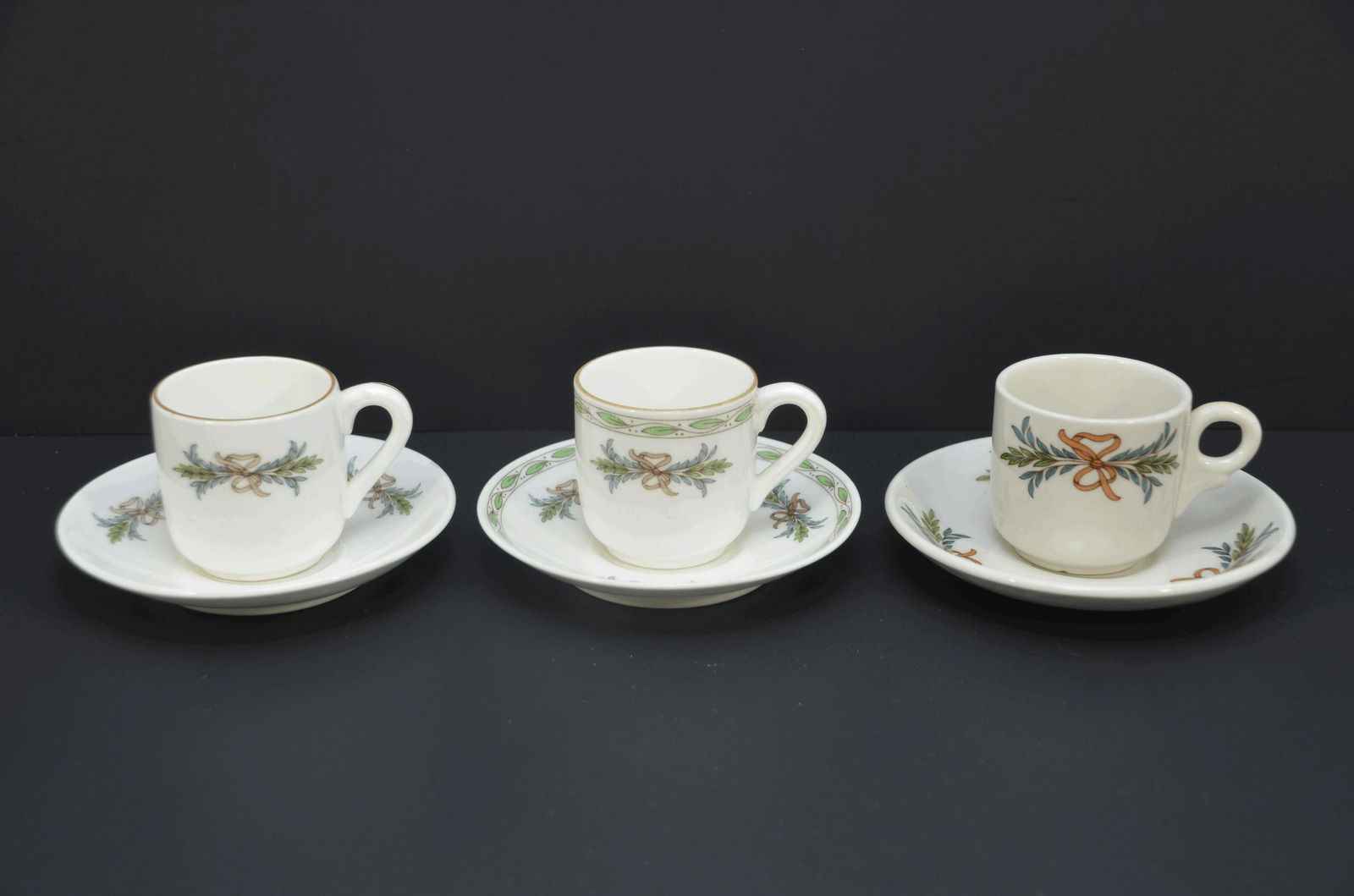 Three Different Canadian Pacific RR Demitasse Cups/Saucers (1 of 16)