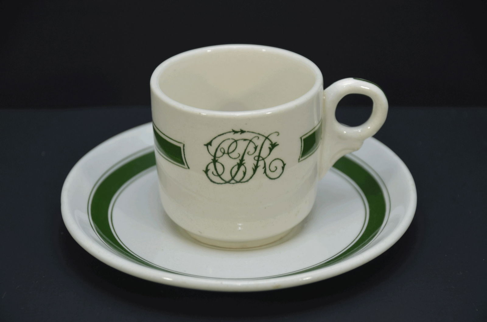 Canadian Pacific RR Demitasse Cup/Saucer-Rare! (1 of 5)
