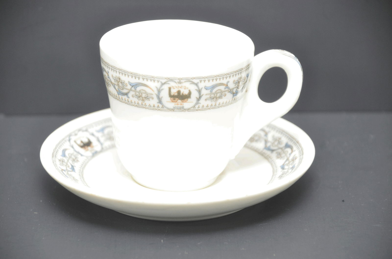 New York Central RR Demitasse Cup/Saucer-RARE! (1 of 5)