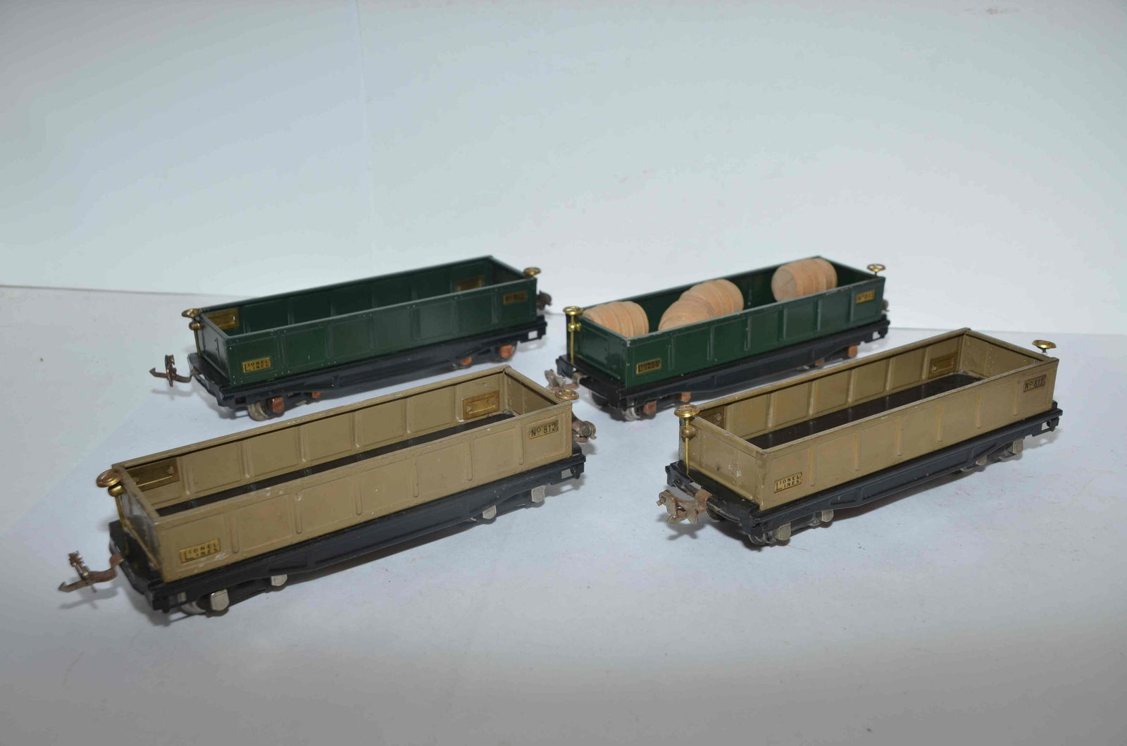 Four Lionel 812 Pre War Hopper Cars (1 of 3)