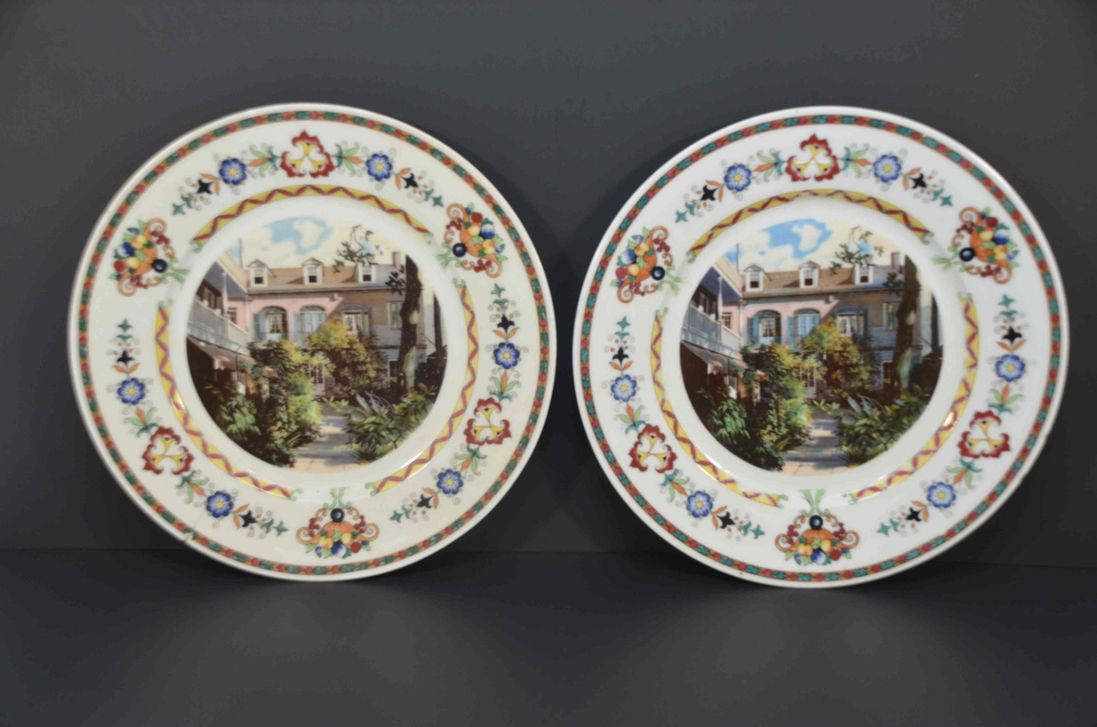 Two Illinois Central RR Dinner Plates-1931 and 1932 (1 of 5)