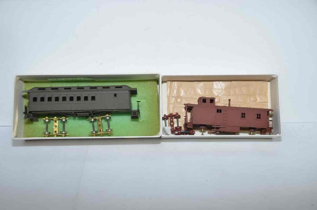 Two Brass HO Scale Car KitsFujiyama and Trains Inc. (537334) on Jan
