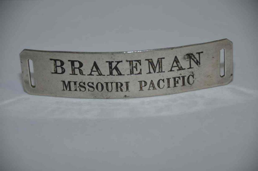 Missouri Pacific RR Brakeman Hat Badge (1 of 2)