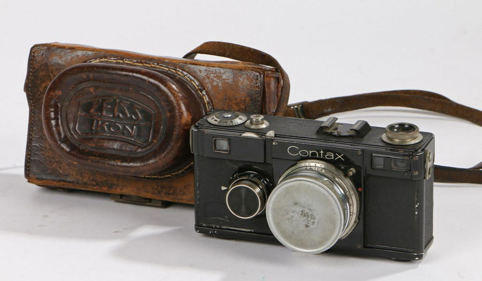 Zeiss Ikon Contax If Rangefinder camera, in black, (1 of 1)