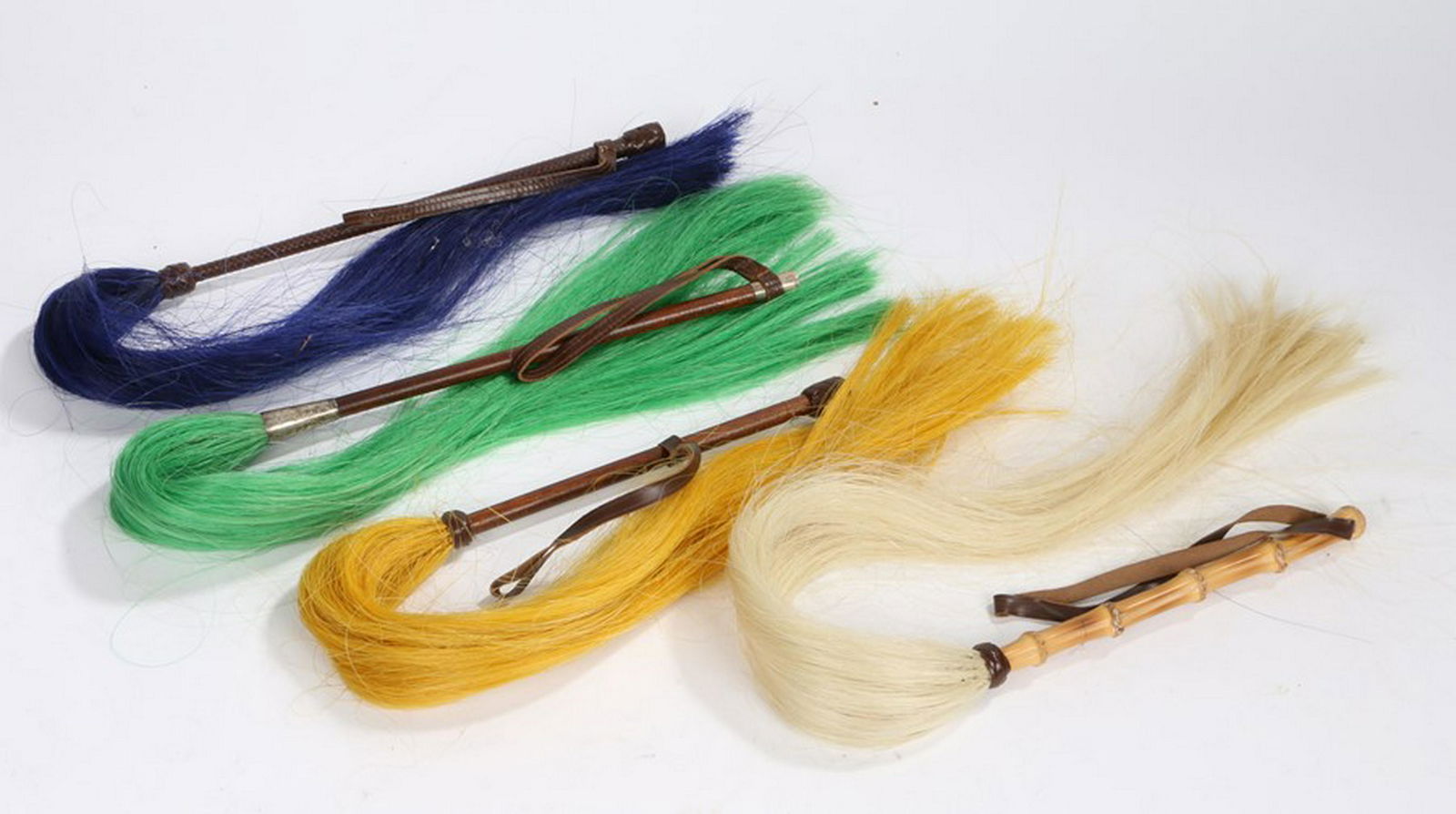 Collection of fly swats, to include an example with a (1 of 1)