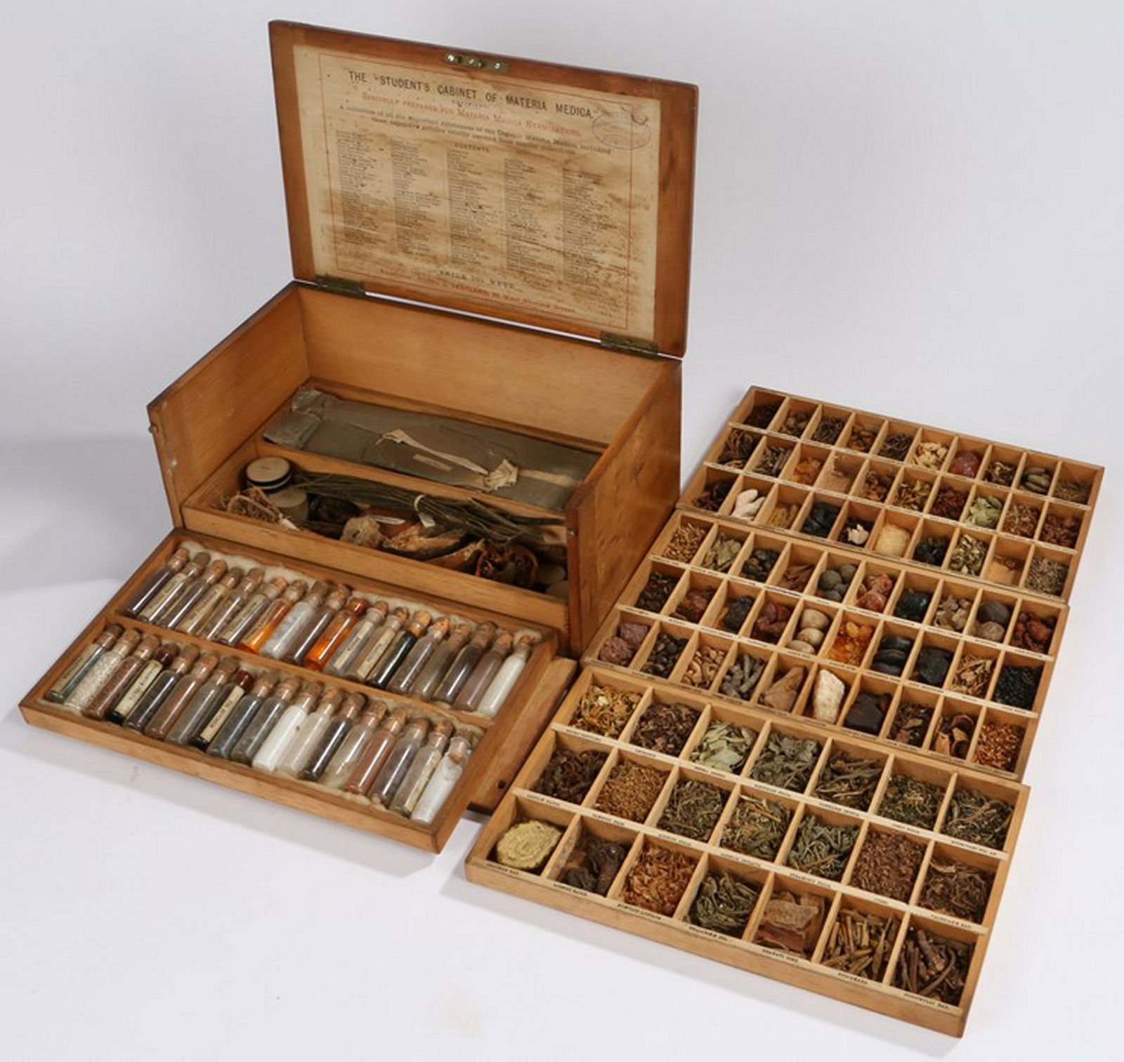19th Century materia medica cabinet by Young & Pentland (1 of 2)