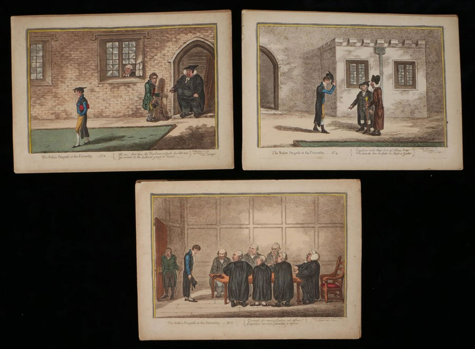 After James Gillray (1777-1811) The Rakes progress, No (1 of 1)