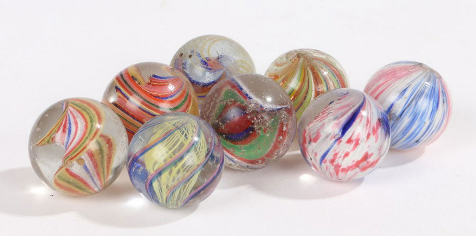 Collection of 19th Century glass marbles, to include (1 of 1)