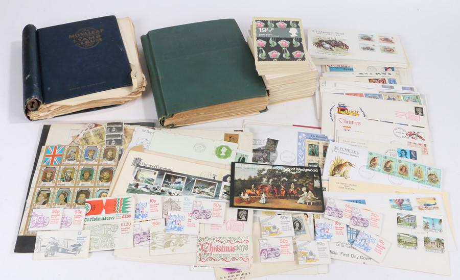 Two World stamp albums, Post Office picture card series (1 of 1)