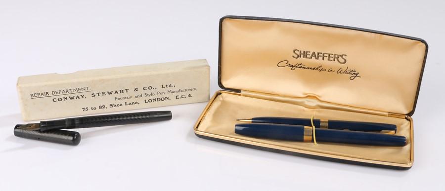 Mabie Todd & Co "The Swan" fountain pen, the black body (1 of 1)