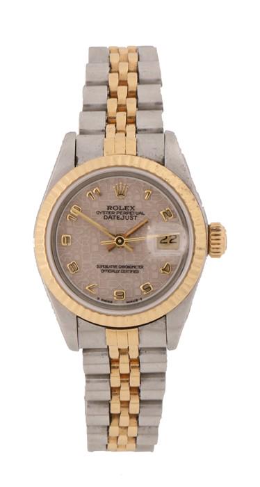 Rolex Oyster Perpetual Datejust ladies bi-metal (1 of 1)
