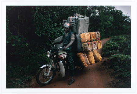 Leonce Raphael Agbodjélou: Leonce Raphael Agbodjélou Artist Dates: b.1965 Benin Title: Borderlands Date of Work: 2012 Medium: c-print Dimensions: 100 x 150 cm