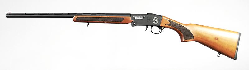 TR Imports Silver Eagle Stalker Folding Shotgun: .410, 3 in. or shorter, 22 in. vent rib barrel, S/N 17.1695, checkered wood stock