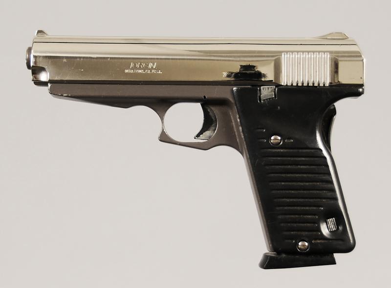 Lorcin Model L Pistol: 9mm, 4.5 in. barrel, S/N L109752, one magazine