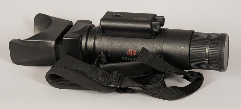 ATN Voyager Night Vision Bi-Ocular: 4.5x objective lens, panoramic eyepiece, long range infrared illuminator, digital controls