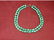 Antique Chinese Jade Bead Necklace