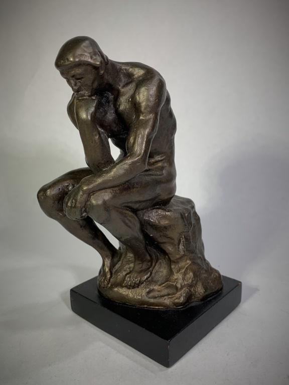 Vintage After Rodin Thinker Bronze (1 of 5)