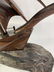 Contemporary Carved Wood Sailing Ship Sculpture - 5