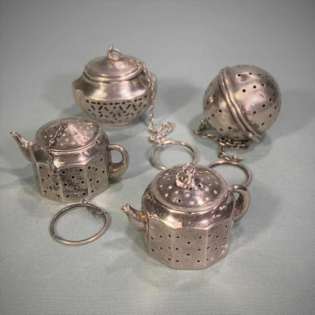 Four Sterling Tea Balls (1 of 3)