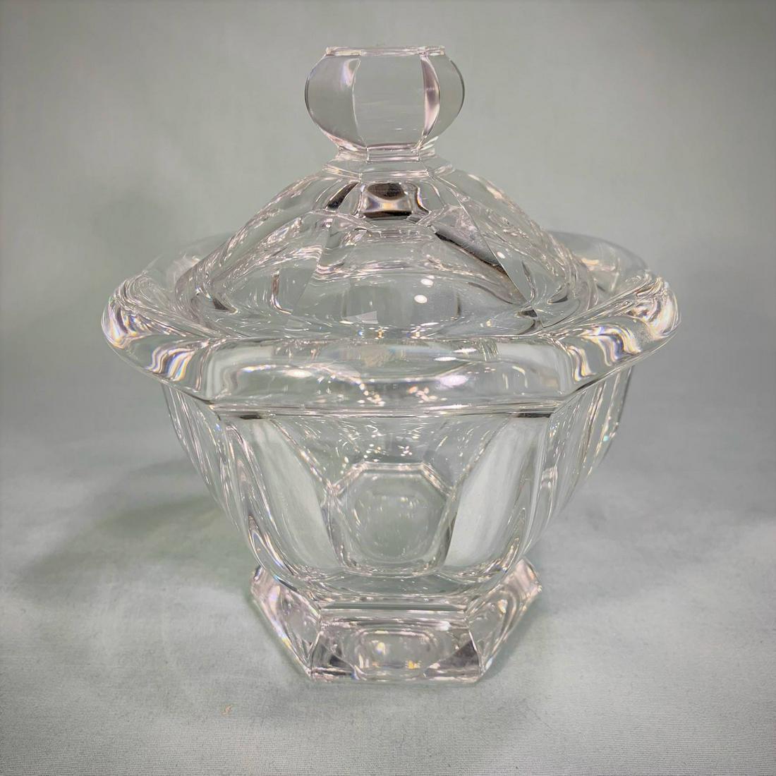 Baccarat Crystal Covered Jar (1 of 4)