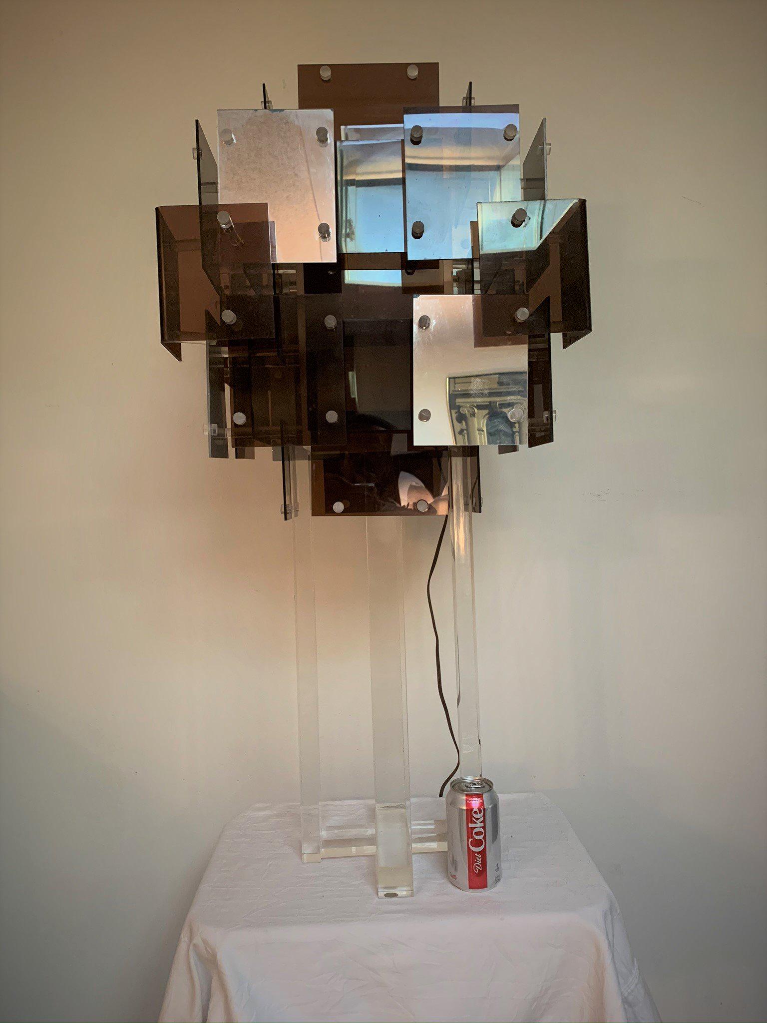 Robert Sonnemen Cityscape Brutalist Lamp (1 of 10)