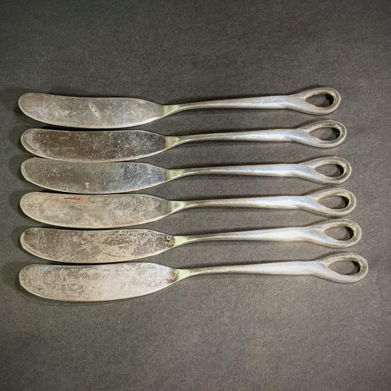 6 Tiffany Elsa Peretti Padova Butter Spreaders (1 of 4)