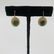 Vintage 14K Gold, Jade and Pearl Earrings