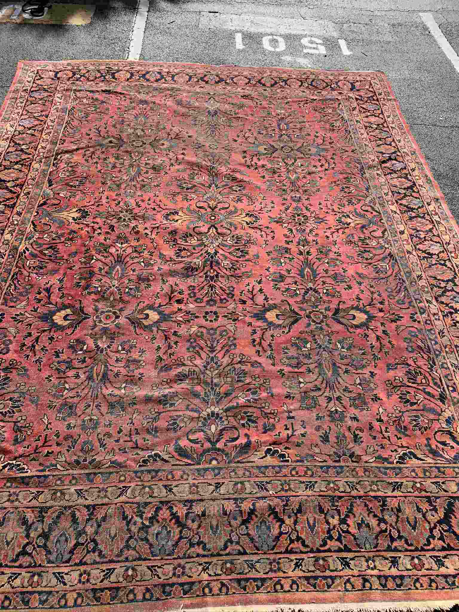 Antique Mahal Carpet (1 of 8)