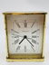 Vintage Tiffany & Co. Brass Desk Clock. Roman numeral